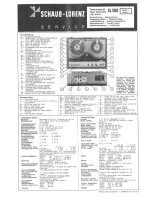 ITT SL-100-Magnethophon - Manual 